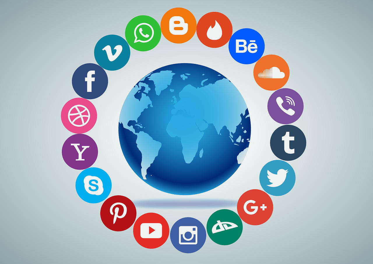 social media, world, communication, together, community, graphic, multicoloured, round, worldwide, connection, social media, social media, social media, social media, social media